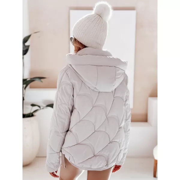  Női kabát DSTREET TY5042 FEHÉR 