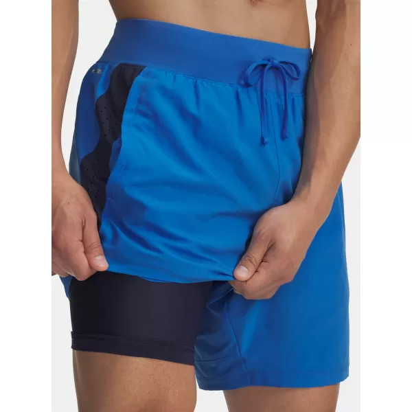  Férfi rövidnadrág UNDER ARMOUR UA LAUNCH PRO 2N1 7 SHORTS KÉK 