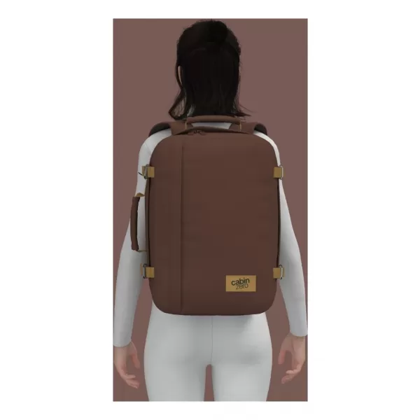  Hátizsák CABINZERO CLASSIC 36L BELGA CSOKOLÁDÉ 