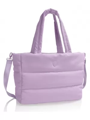 Táska HEYS PUFFER TOTE BAG LEVENDULA