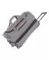 Táska TRAVELITE BASICS WHEELED DUFFLE S SZÜRKE/NARANCS