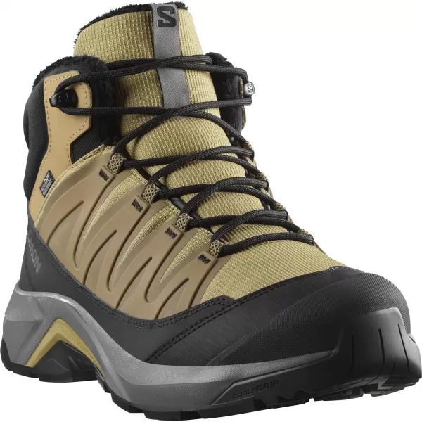  Férfi cipők SALOMON X-ADVENTURE COLDRUSH WATERPROOF MOSZAT/FEKETE/ÓN 
