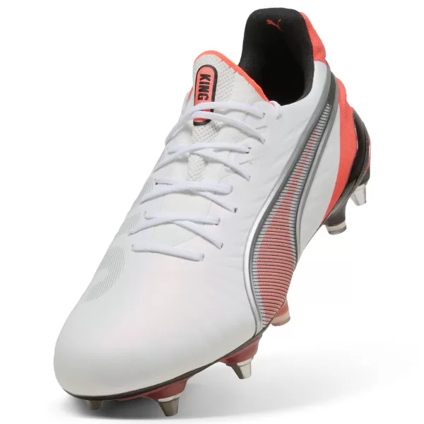  Férfi labdarúgó csizma PUMA KING ULTIMATE MXSG 10881701 PUMA FEHÉR/PUMA EZÜST 