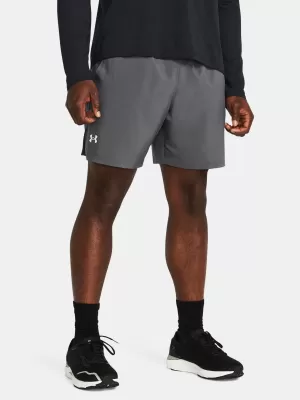 Férfi rövidnadrág UNDER ARMOUR UA LAUNCH 7'' SHORTS 1382620-025 SZÜRKE
