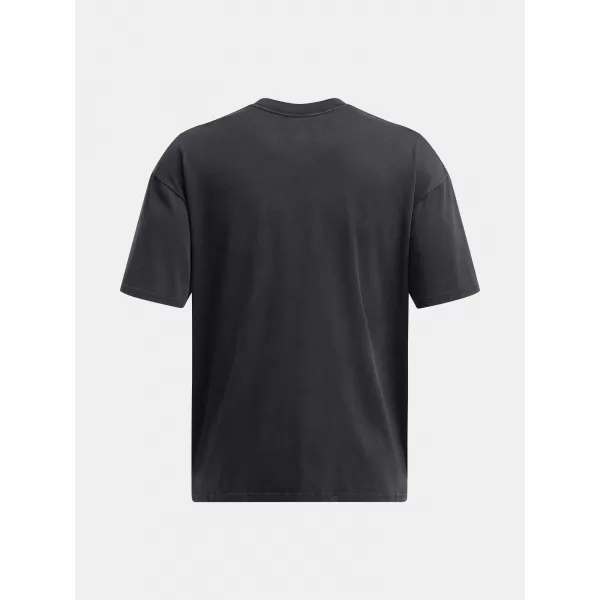  Férfi póló UNDER ARMOUR UA M HW OS LOGO WASH SS 1389147-001 FEKETE 