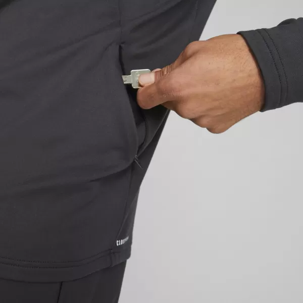  Férfi pulóver PUMA RUN CLOUDSPUN KNIT 1/2 ZIP 52327201 PUMA FEKETE 