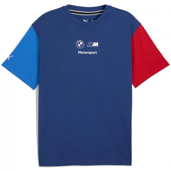  Ing PUMA BMW MMS ESS+ LOGO TEE II 63305504 KÉK/M SZÍNRE 