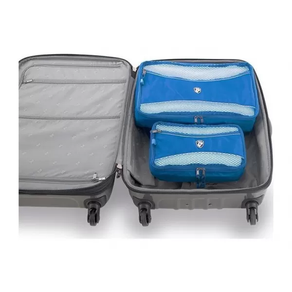  Szervezők halmaza HEYS ECO PACKING CUBE 5PC SET II KÉK 