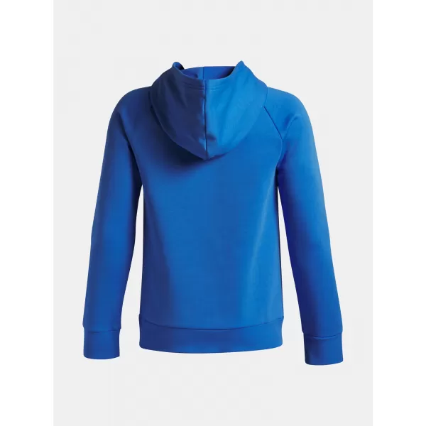  Fiú pulóver UNDER ARMOUR UA RIVAL FLEECE BL HOODIE 1379791-402 KÉK 