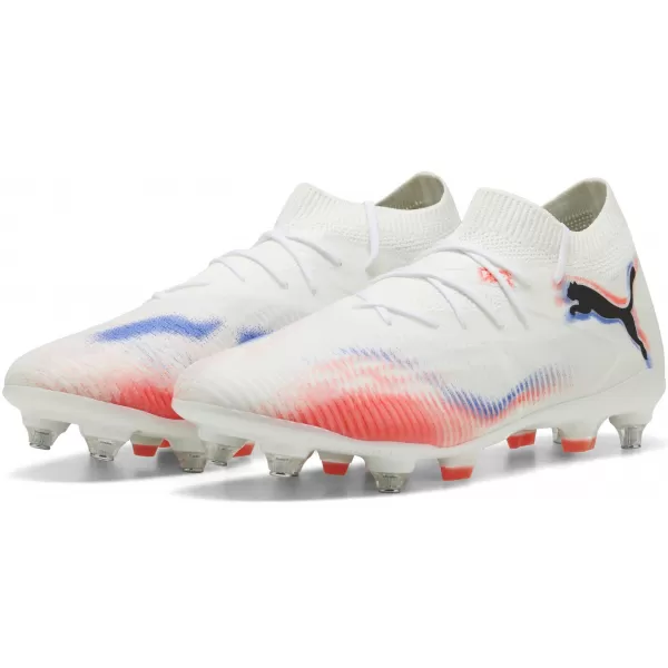  Férfi cipők PUMA FUTURE 8 MATCH MXSG 10859401 WHITE/ FEHÉR/PUMA FEKETE/VILÁGÍTÓ VÖRÖS 