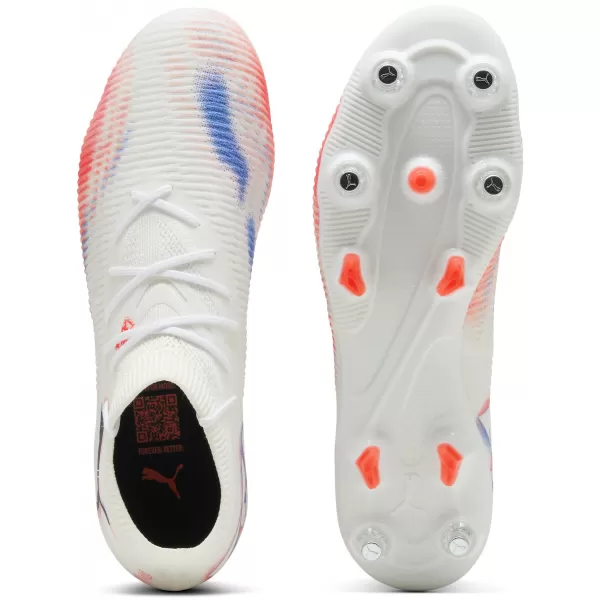  Férfi cipők PUMA FUTURE 8 MATCH MXSG 10859401 WHITE/ FEHÉR/PUMA FEKETE/VILÁGÍTÓ VÖRÖS 
