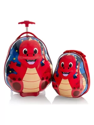 Bőrönd készlet HEYS TRAVEL TOTS DINOSZAURUSZ