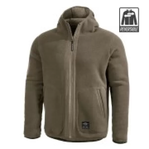  Polár pulóver PENTAGON IANOS SHERPA 2 K09057 KHAKI/RAL7013 