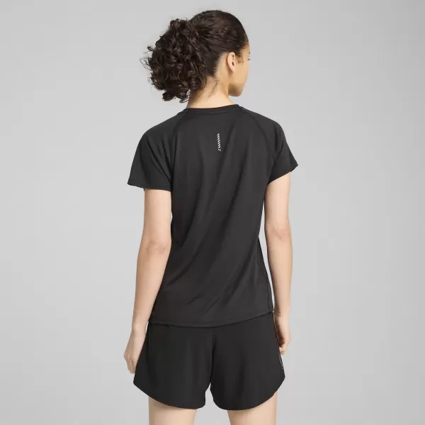  Ing PUMA W RUN VELOCITY TEE (POLY) 52657801 PUMA FEKETE 