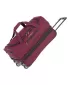 Táska TRAVELITE BASICS WHEELED DUFFLE S BURGUNDIA