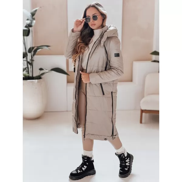  Női kabát DSTREET TY5026 BÉZS 