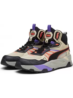 Csizma PUMA TRINITY MID HYBRID 39232703 GRANOLA/FEKETE/TÜZES KORALL