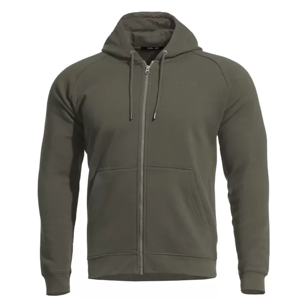  Pulóver PENTAGON GRIFFIN HOOD SWEATER K09039 BARNA SZÜRKE 
