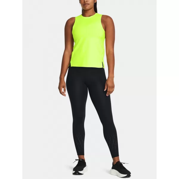  Női leggings UNDER ARMOUR UA LAUNCH ELITE ANKLE TIGHTS 1383367-001 FEKETE 