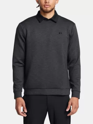 Férfi pulóver UNDER ARMOUR UA DRIVE MIDLAYER CREW 1387122-001 FEKETE