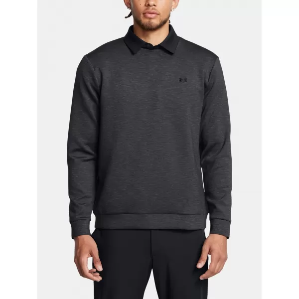  Férfi pulóver UNDER ARMOUR UA DRIVE MIDLAYER CREW 1387122-001 FEKETE 
