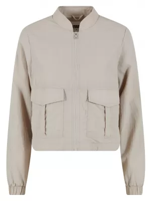 Női kabát URBAN CLASSICS TB7446 KŐSZÜRKE