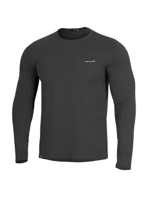 póló PENTAGON AGERON 2.0 LONG ARM SHIRT K09029 FEKETE