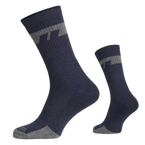 Zokni PENTAGON ALPINE MERINO SOCKS MID EL14016 05 EL14016 SÖTÉTKÉK 