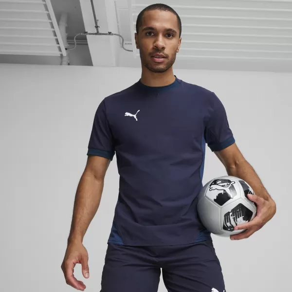  Férfi mez PUMA TEAMFINAL JERSEY 70573706 PUMA NAVY/FEHÉR/PERZSA KÉK 