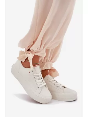 Női tornacipő BIG STAR RR274A297 BEIGE Big Star Shoes