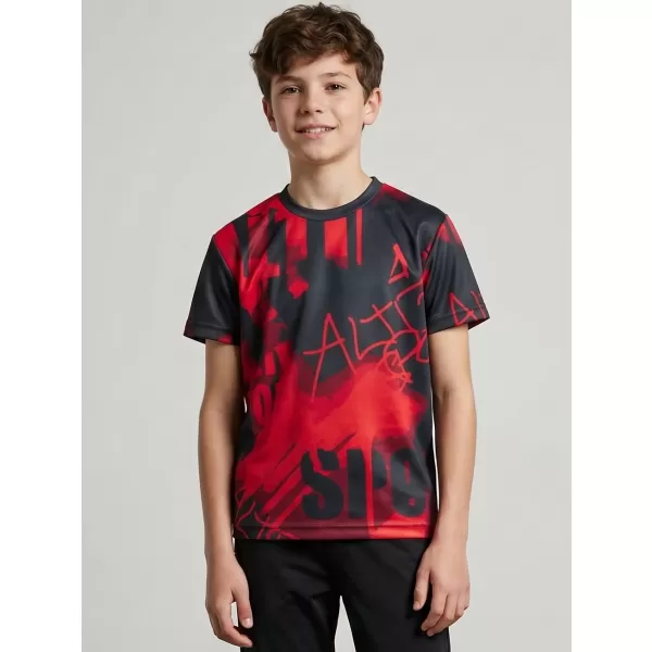  Gyermekfunkciós T -piró prémium ALTISPORT VOJ/ALK076TR01 PIROS -BLACK 
