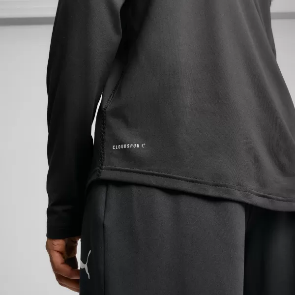  Ing PUMA M RUN CLOUDPUN LONG SLEEVE 52662801 PUMA FEKETE 