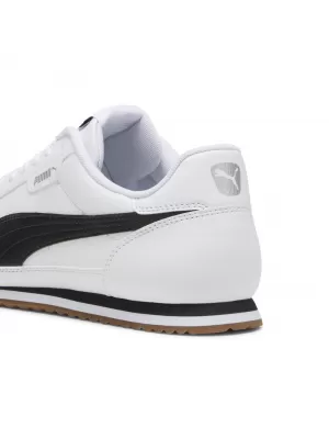 Férfi cipő PUMA TURINO II 39745202 PUMA FEHÉR/PUMA FEKETE/SZÜRKE