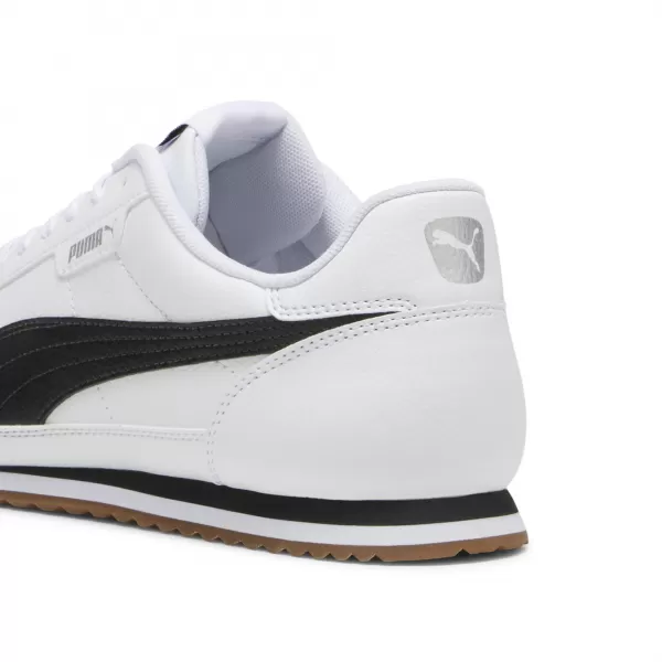  Férfi cipő PUMA TURINO II 39745202 PUMA FEHÉR/PUMA FEKETE/SZÜRKE 