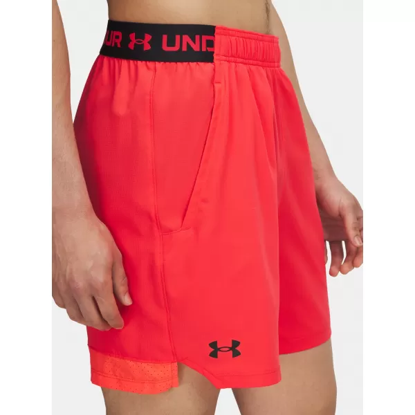  Férfi rövidnadrág UNDER ARMOUR UA VANISH WOVEN 6IN SHORTS PIROS 