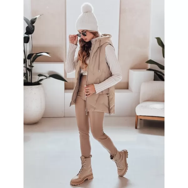  Női kabát DSTREET TY5107 KARAMELLA 