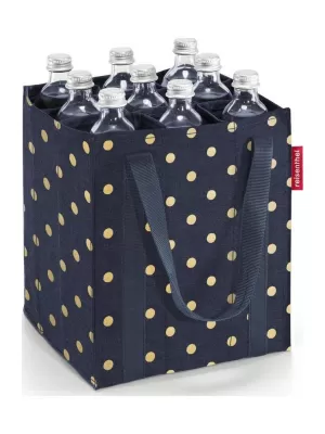 Táska REISENTHEL BOTTLEBAG FÉMES PÖTTYÖK KÉK