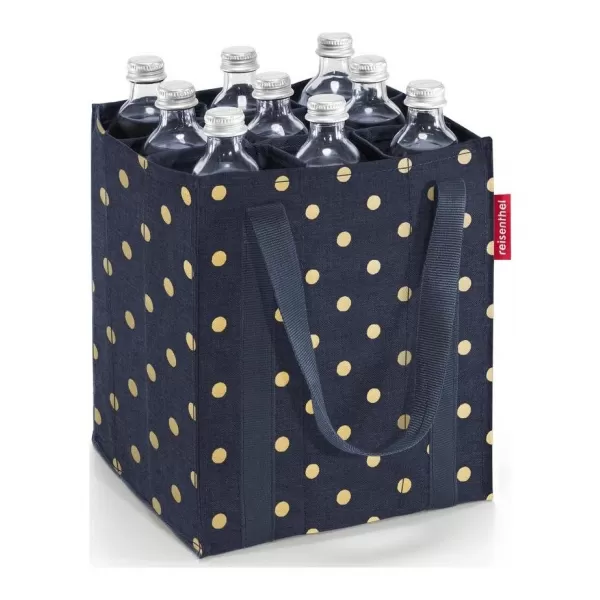  Táska REISENTHEL BOTTLEBAG FÉMES PÖTTYÖK KÉK 