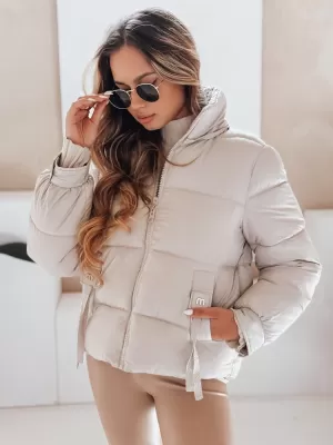 Női kabát DSTREET TY5066 BÉZS