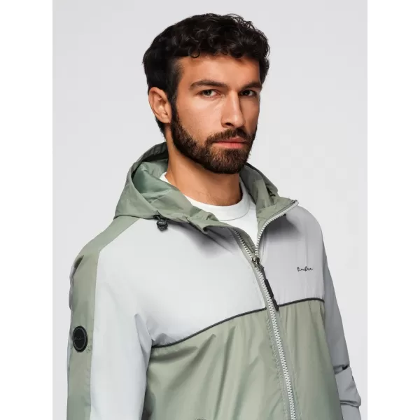  Kabát OMBRE OM-JAFL-0109 SZÜRKE 
