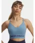 Női melltartó UNDER ARMOUR VANISH SEAMLESS LOW BRA 1384417-418 KÉK
