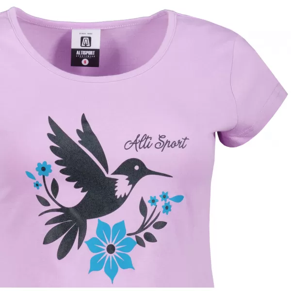  Női T -póló rövid ujjú ALTISPORT ALW192122 ORCHIDEA 