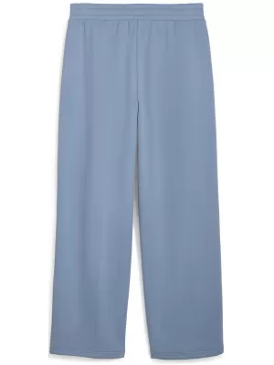 Hölgyek PUMA ESS NATURE 2 0 COMFORT LOGO STRAIGHT PANTS FL OP 68808134 HŰVÖS KÉK