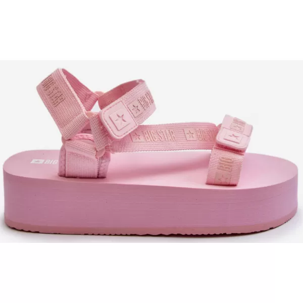  Női platformszandál BIG STAR NN274A041 PINK Big Star Shoes 