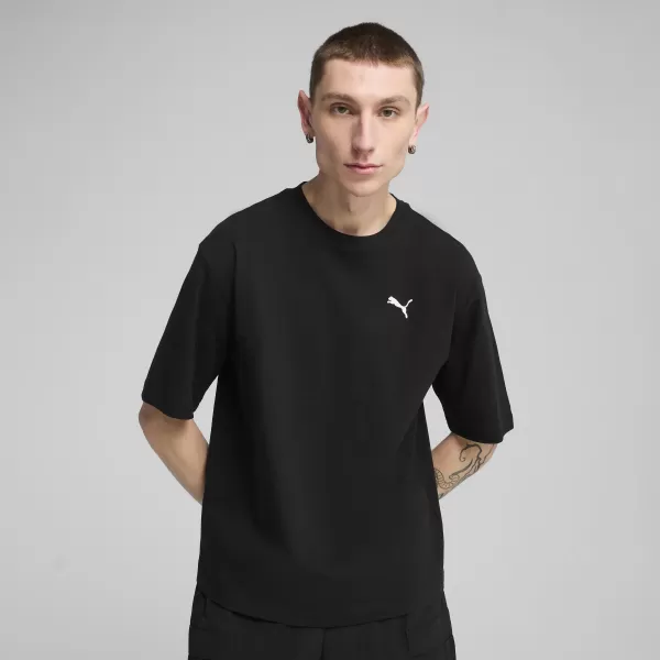  Ing PUMA WARDROBE ESS BOXY TEE 62964501 PUMA FEKETE 
