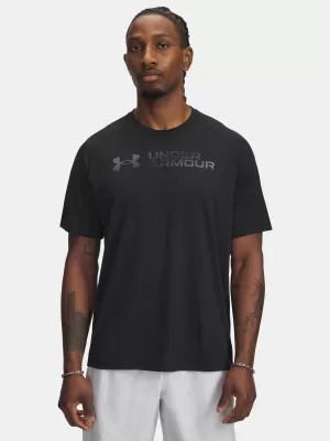Férfi póló UNDER ARMOUR UA TECH REFLECTIVE SS 6005116-001 FEKETE