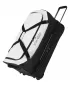 Táska TRAVELITE BASICS WHEELED DUFFLE EXP. FEKETE/FEHÉR