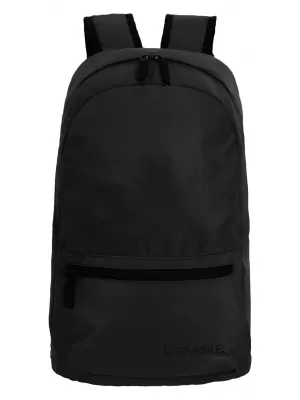 Hátizsák TRAVELITE FOLDABLE BACKPACK FEKETE