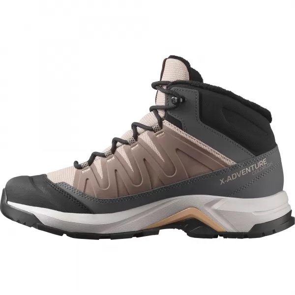  Női cipők SALOMON X-ADVENTURE COLDRUSH WATERPROOF W ETHEREA/VAS/MAHAGÓNI RÓZSA 