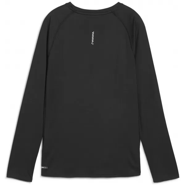  Ing PUMA W RUN VELOCITY LONG SLEEVE (POLY) 52658101 PUMA FEKETE 